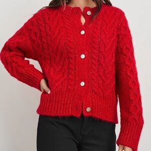 Rails Amelie Cable Knit Sweater
